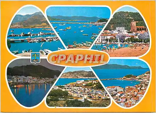 Cartes postales moderne Costa Brava Port de la Selva Varios aspectos