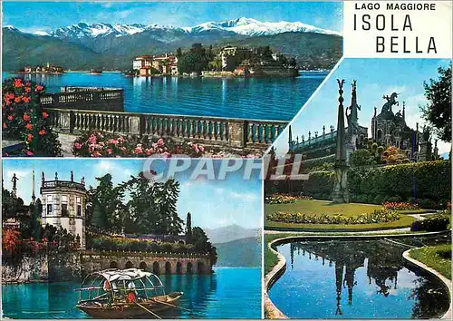 Cartes postales moderne Isola Bella Lago Maggiore