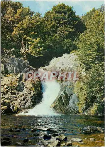 Moderne Karte Le Morvan Touristique Le Saut de Gouloux (Nievre)