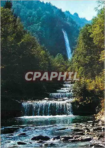 Cartes postales moderne La Lechere les Bains (Savoie) La Cascade du Morel