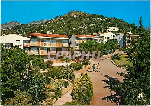 Moderne Karte Roquebrune Vacances PTT Cote d'Azur L'Esplanade Cap Martin