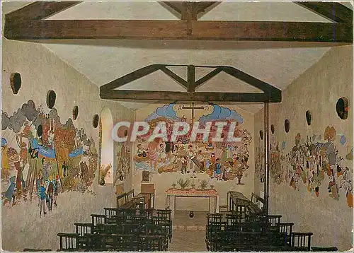 Cartes postales moderne Tourrettes sur Loup Cote d'Azur La Chapelle Saint Jean Interieur