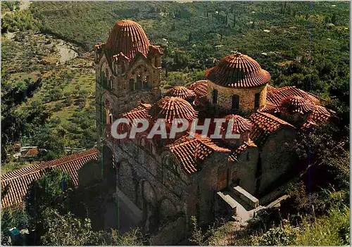 Moderne Karte Mistra Monastere de Pantanassa