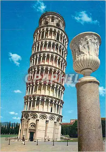 Moderne Karte Pisa Tour Pendente