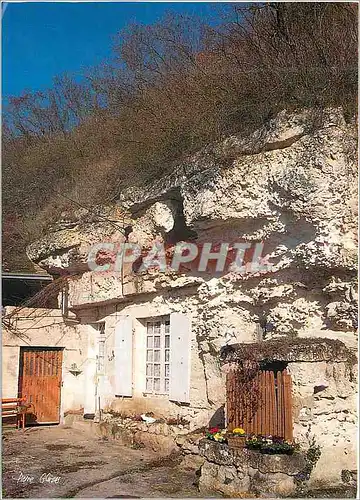 Cartes postales moderne Villiers sur Loir Habitation Troglodyte du coteau Saint Andre