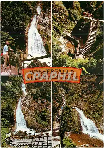 Cartes postales moderne Wasserfalle Allerheiligen