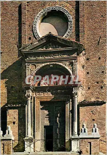 Cartes postales moderne Urbino St Dominique Portail avec Lunette de Luca della Robbia