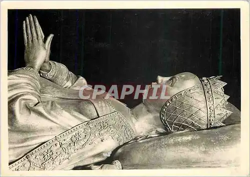 Cartes postales moderne Bruges Eglise Notre Dame Mausolee de Marie de Bourgogne P de Beckere 1495 1502 Cuivre Dore (Deta