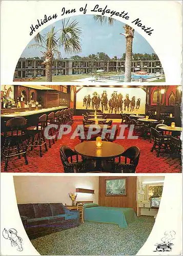 Cartes postales moderne Lafayette Louisiana Holiday Inn of Lafayette North Interstate Welcome to the World of Fun Loving