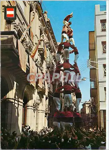 Moderne Karte Valls Tarragona Folklore