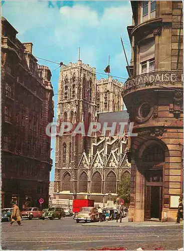 Cartes postales moderne Bruxelles Collegiale des SS Michel et Gudule