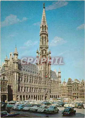 Cartes postales moderne Bruxelles Grand Place L'Hotel de Ville