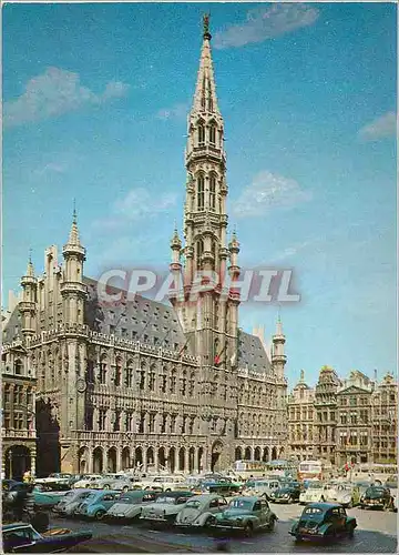 Moderne Karte Bruxelles Grand Place L'Hotel de Ville