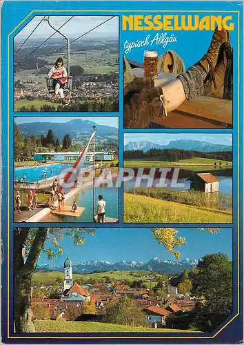 Cartes postales moderne Nesselwang Typisck Allgau Ferienparadies