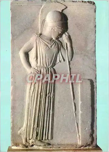 Cartes postales moderne Athenes Musee de l'Acropole Athena Pensive Environ 460 a C