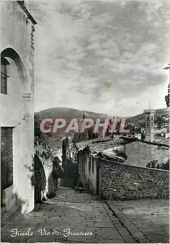 Cartes postales moderne Fiesole Rue Saint Francois