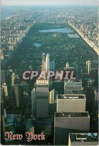 Cartes postales moderne Central Park New York Panoramic view of Midtown Manhattan and Central Park