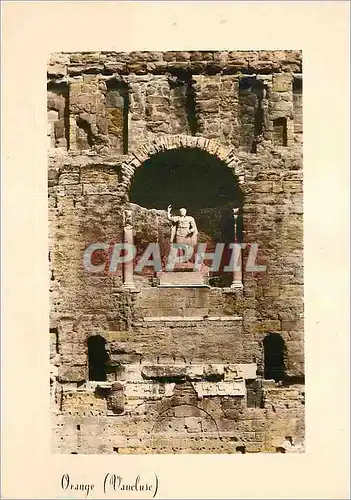 Cartes postales moderne Orange (Vaucluse) Theatre Antique Statue d'Auguste