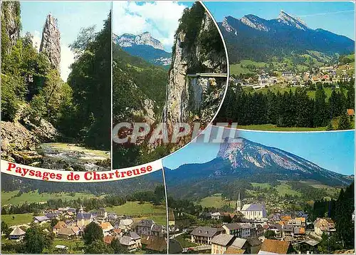 Cartes postales moderne Images de Chartreuse Pic de l'Oeillette le Pas du Frou