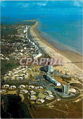 Cartes postales moderne Saint Jean de Monts (Vendee) vue Generale de la Plage