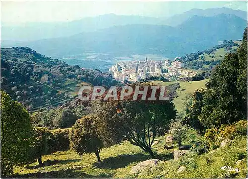 Moderne Karte Sartene Ile de Beaute Paradis d'Ete Corse vue Generale et ses Environs