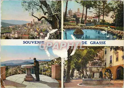 Cartes postales moderne Souvenir de Grasse (A M)