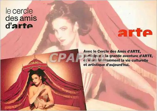 Cartes postales moderne Participez a la Grande Aventure d'Arte Vous Souhaitez Manifester votre Soutien a Arte Cercle des