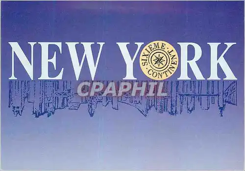 Moderne Karte Vol Regulier Aller et Retour avec 3 Nuits d'Hotel New York