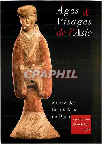 Cartes postales moderne Musee des Beaux Arts de Dijon Age et Visages de l'Asie