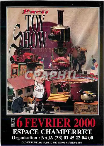 Cartes postales moderne Paris Toy Show est Organise par l'Association NAJA Espace Champerret Jouets Poupee