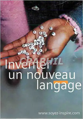 Cartes postales moderne Inventer un Nouveau Langage Grand Concours Siemens Gagnez 1 Opel Speedster 1 Tour du Monde