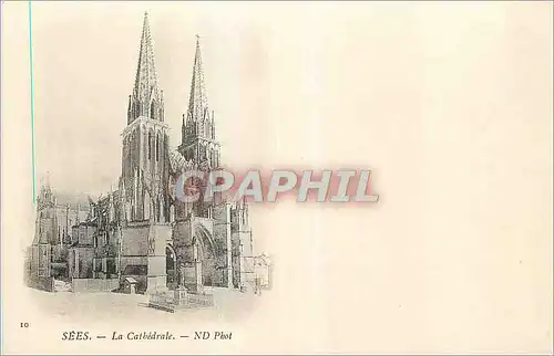 Ansichtskarte AK Sees la Cathedrale (carte 1900)