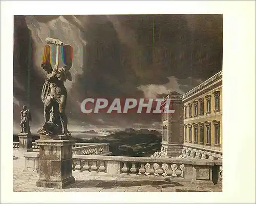 Moderne Karte Carel Willink Terras met Hercules 1940