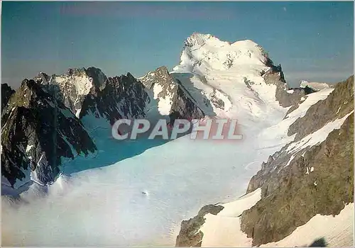 Moderne Karte Hautes Alpes Isere les Ecrins au Coeur du Massif le Glacier Blanc