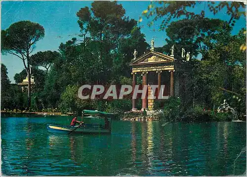 Cartes postales moderne Roma Villa Borghese le Petit Lac