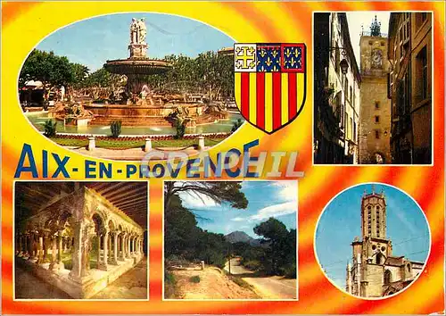 Cartes postales moderne Aix en Provence la Cite du Roy Rene