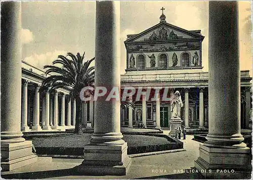Cartes postales moderne Roma la Basilique de Saint Paul