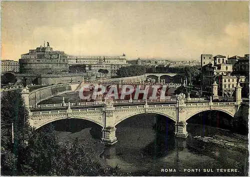 Cartes postales moderne Roma les Ponts sur le Tevere