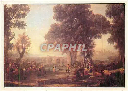 Cartes postales moderne Gellee Claude dit le Lorrain Ne a Chamagne pres de Mirecourt Mort a Rome la Fete Villageoise