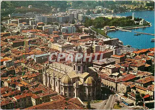 Cartes postales moderne Como Vue Aerienne