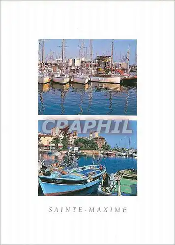 Cartes postales moderne Sainte Maxime (Var) Bateaux