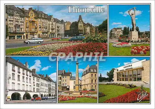 Cartes postales moderne Thionville (Moselle) en Lorraine