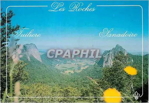 Cartes postales moderne Les Roches Tuiliere et Sanadoire L'Auvergne Pittoresque