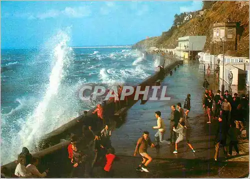 Cartes postales moderne Granville Grandes Marees sur le Plat Gousset