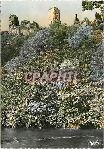 Cartes postales moderne Charmes de France Limousin Sur les Bords de la Briance les Ruines de Chalusset