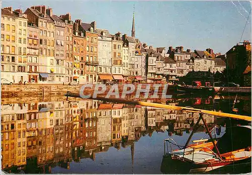 Cartes postales moderne Honfleur (Calvados) le Vieux Bassin
