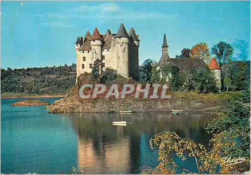 Cartes postales moderne Environs de Bort la Correze Pittoresque le Chateau de Val