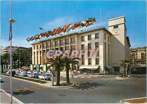 Moderne Karte Cannes le Palais du Festival