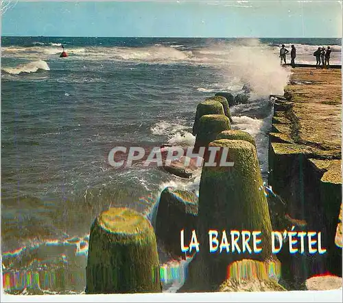 Cartes postales moderne La Barre d'Etel Couleurs de Bretagne l'Estuaire Offre a son Embouchure un Banc de Sable