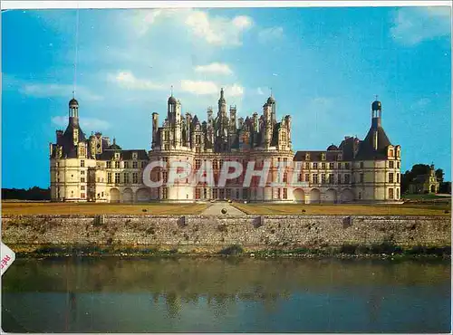 Cartes postales moderne Chambord XVIe siecle qui Mesure 156 Metres sur 117 Metres et Compte 440 Pieces